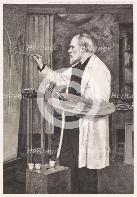 Portrait of Edward Burne-Jones (1833-1898), 1898. Creators: Unknown, Philip Edward Burne-Jones.