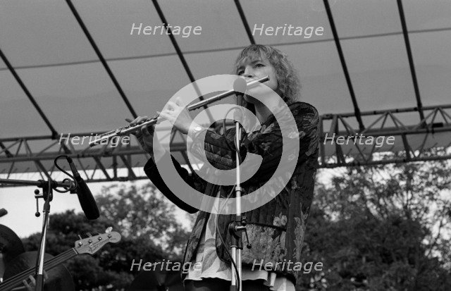 Barbara Thompson, Knebworth Jazz Festival, Hertfordshire, July, 1981. Artist: Brian O'Connor.