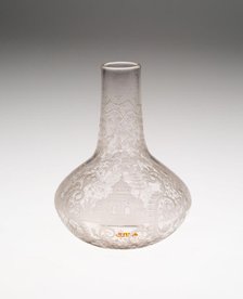 Bottle, Bohemia, Mid 18th century. Creator: Bohemia Glass.