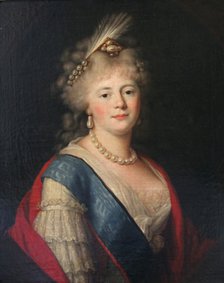 'Portrait of Empress Maria Feodorovna', late 18th century. Artist: Unknown