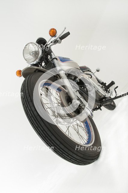 1977 Triumph Bonneville 750 Jubilee Artist: Unknown.