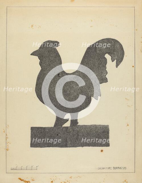 Weather Vane, c. 1936. Creator: Salvatore Borrazzo.