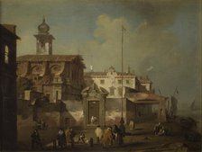 View of an Italian City, 18th century. Creator: Unknown.