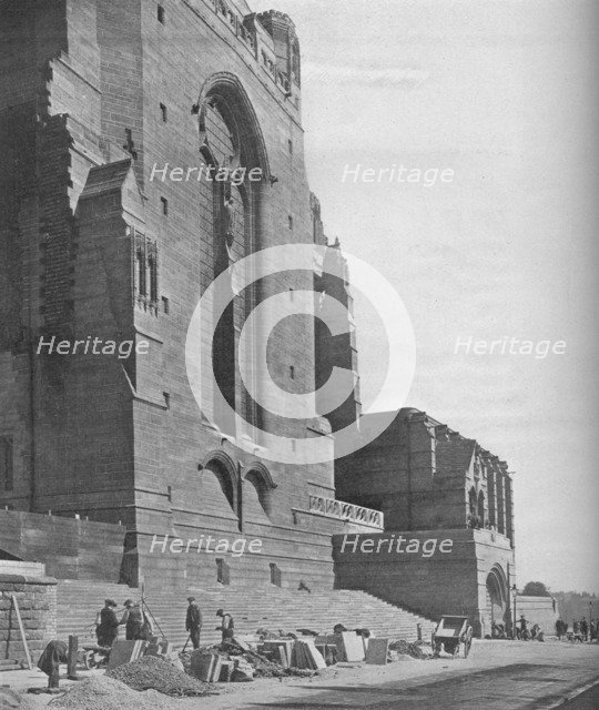 Southeast transept, Liverpool Cathedral, 1926. Artist: Unknown.