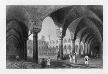 Ancient buildings in St Jean D'Acre (Acre), Israel, 1841.Artist: J Tingle