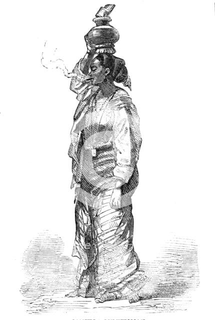 Manilla Milkwoman, 1857. Creator: Unknown.