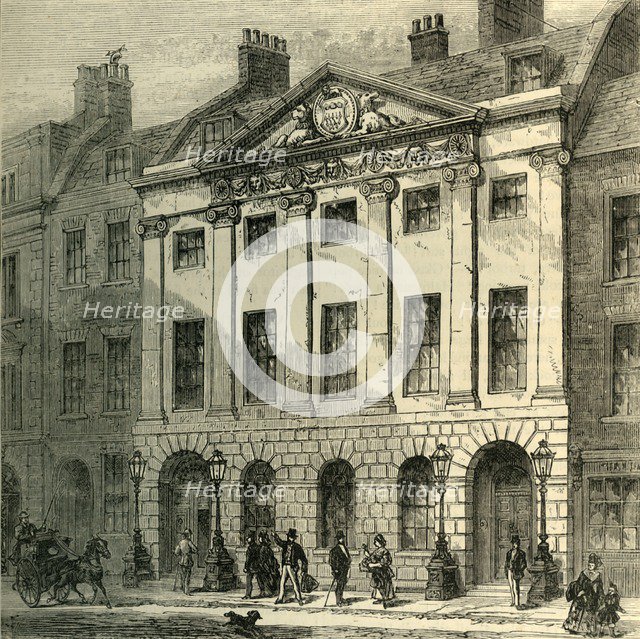 'Hall of the Skinners' Company', c1872. Creator: Unknown.