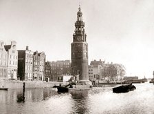 The Montelbaanstoren, Amsterdam, 1898.Artist: James Batkin