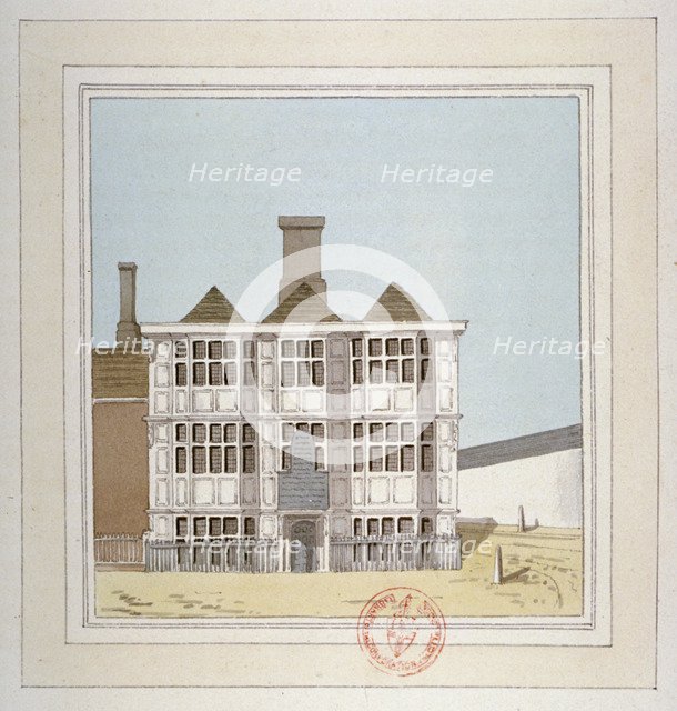 View of the Queen's Head Inn on Essex Road in Islington, London, c1790. Artist: Anon