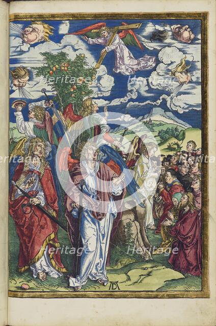 The four angels with the winds and the 144,000 sealed ones, 1511. Creator: Dürer, Albrecht (1471-1528).