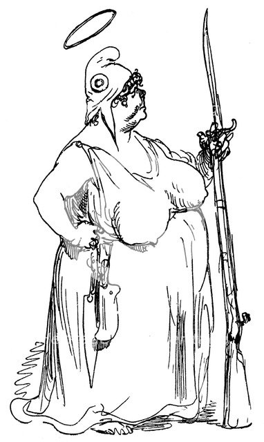 Paris Commune (1), 1871.  Creator: Doré, Gustave (1832-1883).