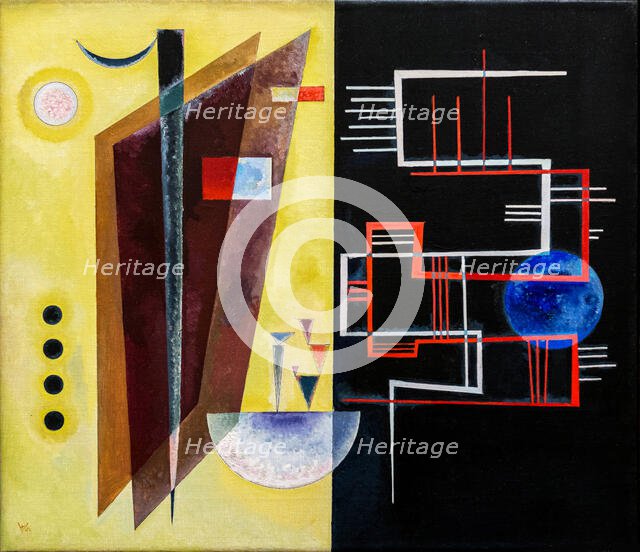 Inner Alliance, 1929. Creator: Kandinsky, Wassily Vasilyevich (1866-1944).