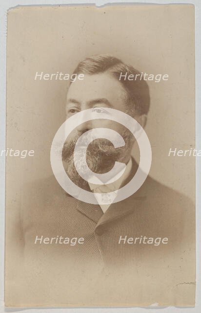 Bust-length Portrait of Thomas Nast, ca. 1888., ca. 1888. Creator: Unknown.