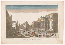View of the Mansion House in London, 1745-1775. Creator: Unknown.