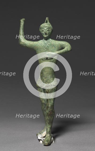 Statuette of a Warrior, 500-450 BC. Creator: Unknown.