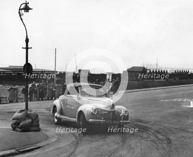 1939 Ford Model 91A V8 on R.A.C. Rally. Creator: Unknown.