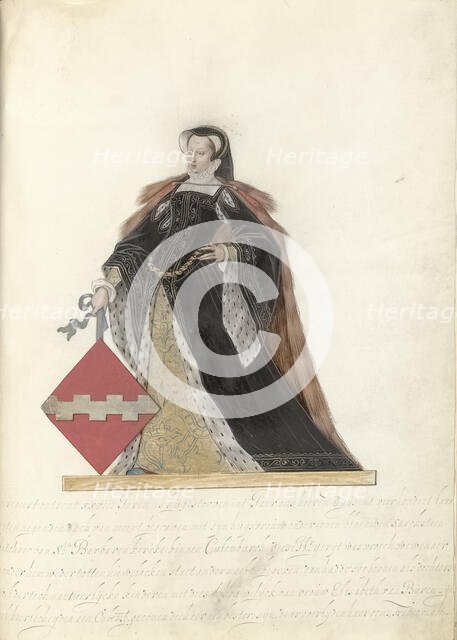 Elisabeth van Buren, Lady of Culemborg, c.1600-c.1625. Creator: Nicolaes de Kemp.