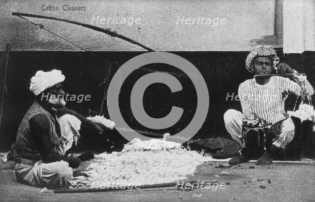 Cotton cleaners, India, 20th century. Artist: Unknown