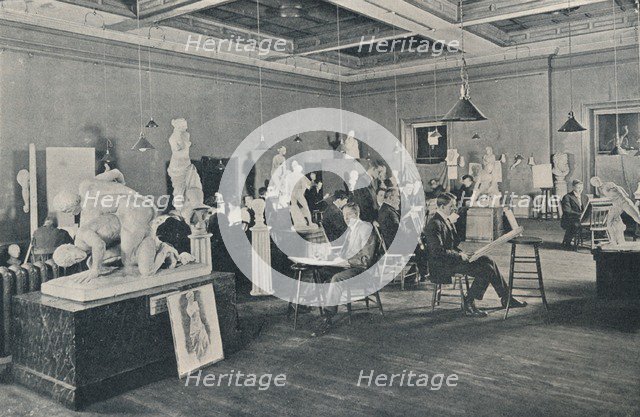 'Antique and Life Classes at the Ontario College of Art, Toronto', c1913. Artist: Unknown.