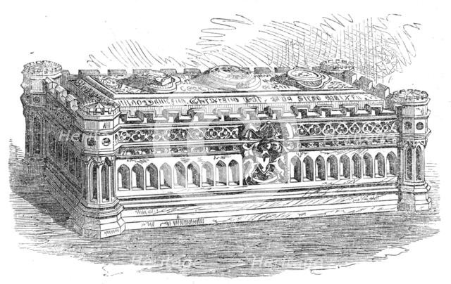 Casket presented to Prince Christian by the Corporation of Windsor, 1871. Creator: Unknown.