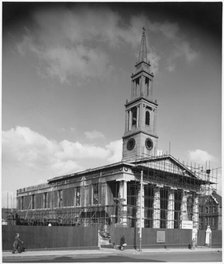 St John's Church, Waterloo Road, Lambeth, London, 1950. Creator: Unknown.