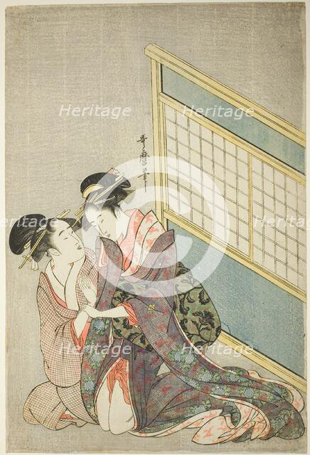 Double Pillow, Japan, c. 1794/95. Creator: Kitagawa Utamaro.