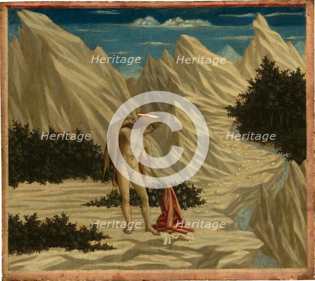 Saint John in the Desert, c. 1445/1450. Creator: Domenico Veneziano.