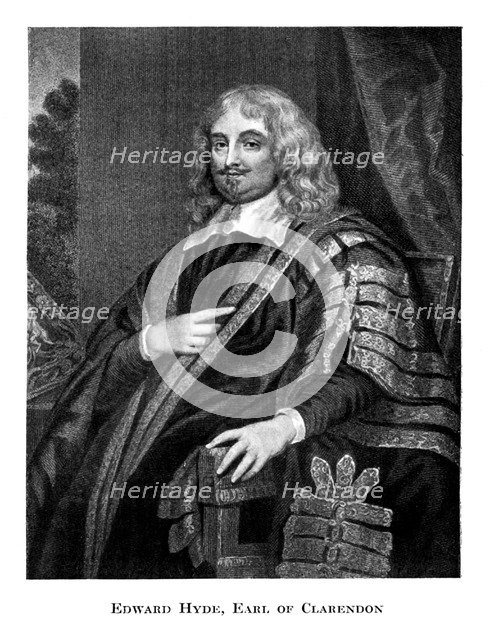 Edward Hyde (1609-1674), 1st Earl of Clarendon, 19th century. Artist: Unknown