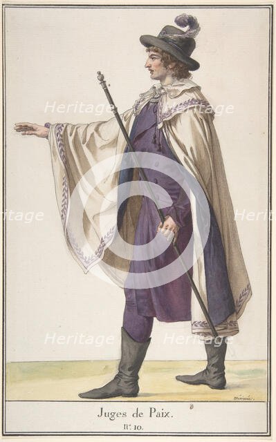 A Justice of the Peace, ca. 1798-99. Creator: Jean Francois Leonor Merimee.