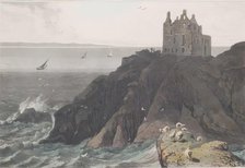 Dunskey Castle Near Portpatrick. Creator: William Daniell.