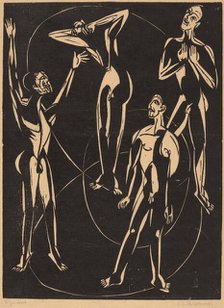 Feelings, 1937. Creator: Ernst Kirchner.