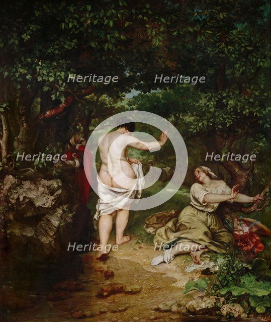 The Bathers (Les Baigneuses), 1853.