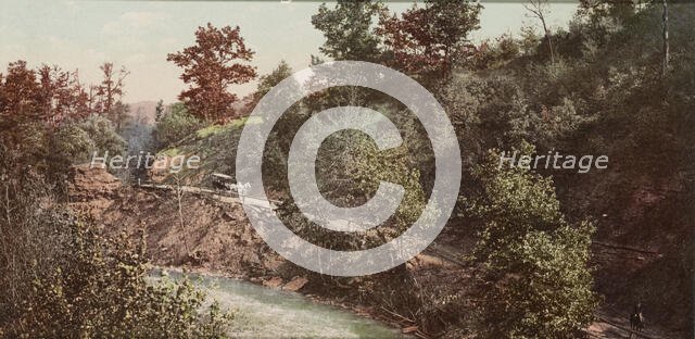 The Narrows, Poagshole, Dansville, N.Y., ca 1900. Creator: Unknown.