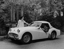 1960 Triumph TR3A (copyright B.M.I.H.T.). Creator: Unknown.