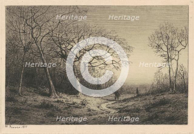 December, 1877. Creator: Henry Farrer.