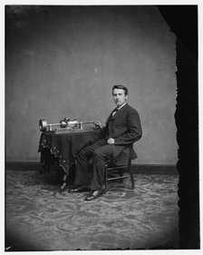 Thomas Edison, 1878. Creator: Unknown.