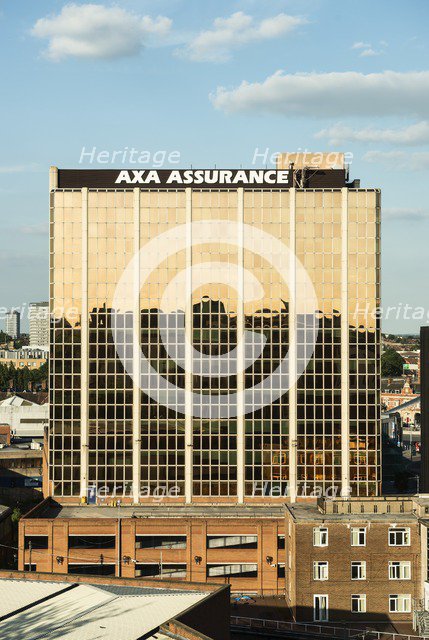 The former Axa Assurance building, Well Street, Coventry, West Midlands, 2014. Artist: Steven Baker.