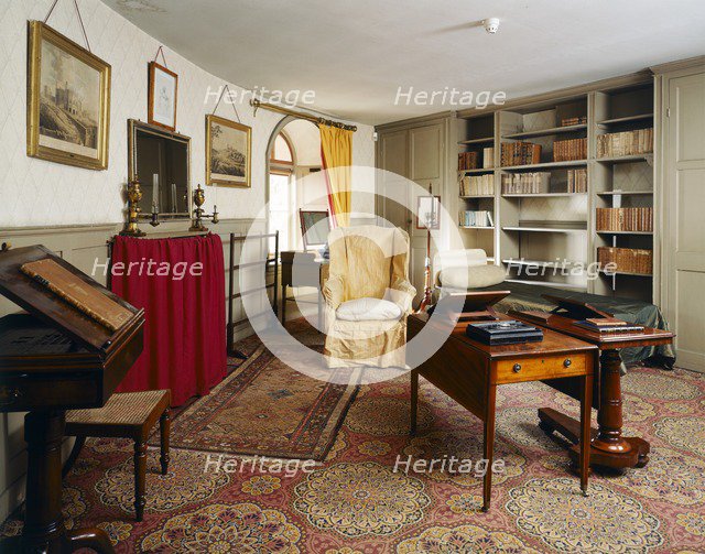 Duke of Wellington's bedroom, Walmer Castle, Kent, c1980-c2017. Artist: Historic England Staff Photographer.