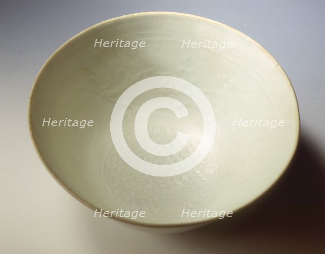 Qingbai bowl, late Southern Song dynasty, China, 13th century. Artist: Unknown