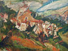 Maisons à Céret, c1920. Creator: Soutine, Chaim (1893-1943).