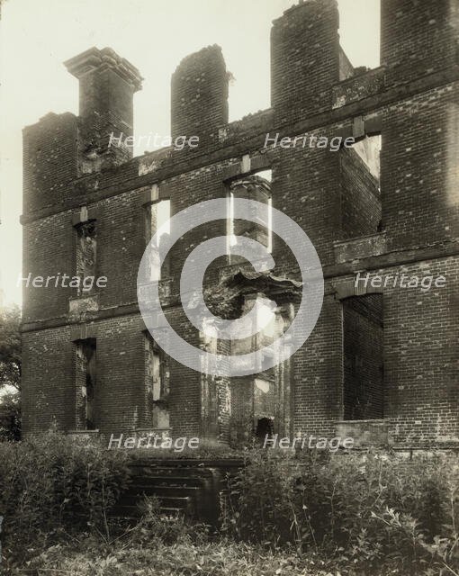 Rosewell (ruins), Whitemarsh i.e. White Marsh vic., Gloucester County, Virginia, 1935. Creator: Frances Benjamin Johnston.