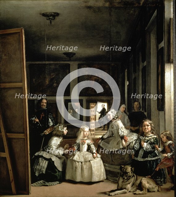  'The Meninas', 1656, by Diego Velazquez.