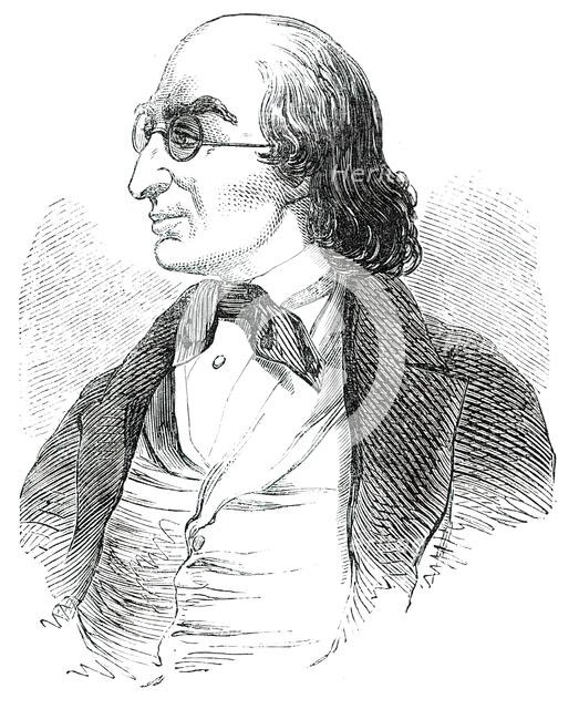 M. Hassenpflug, Minister of Justice and Finance of the Electorate of Hesse-Cassel, 1850. Creator: Unknown.