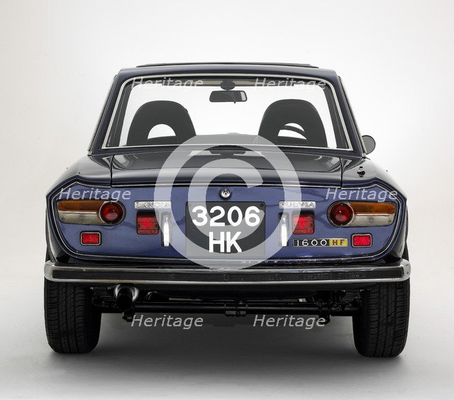 1972 Lancia Fulvia 1600 HF Artist: Unknown.