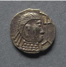 Witmen Tremissis (obverse), early 600s. Creator: Unknown.