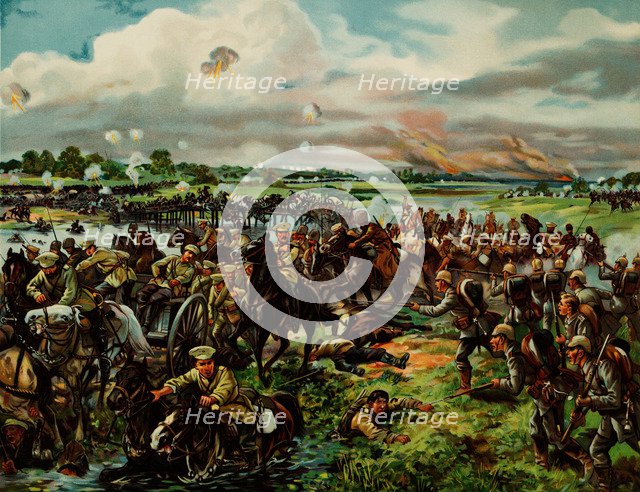 The First Battle of the Masurian Lakes. Artist: Anonymous 