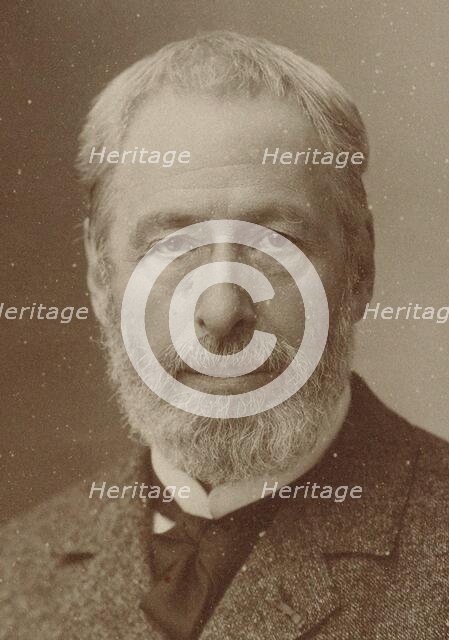 Portrait of the composer Ernest Boulanger (1815-1900), ca 1894. Creator: Photo studio Nadar.