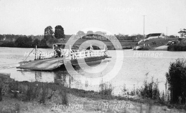 Loganholme Ferry, 1929. Creator: Jack Bain.