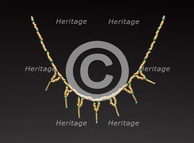 Beads Strung as a Necklace, c. 400-500. Creator: Unknown.