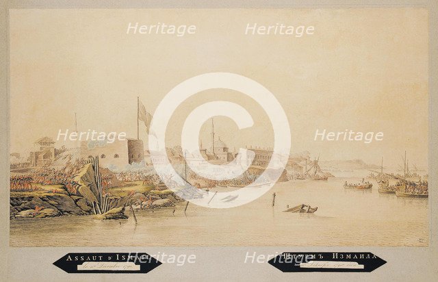 Russian army captured Izmail fortress.